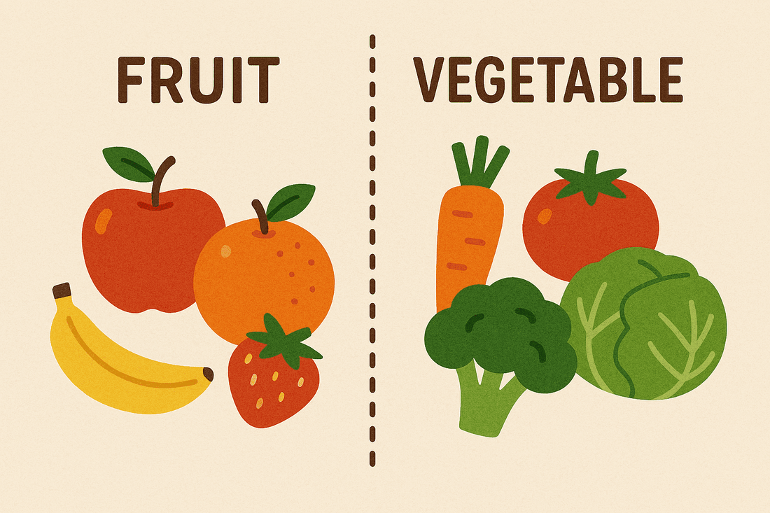 野菜と果物の違いとは?5つの見分け方と意外な分類を徹底解説!