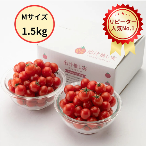 ミニトマト好きに人気No.1の1.5kg】家族みんなで楽しめるお得パック