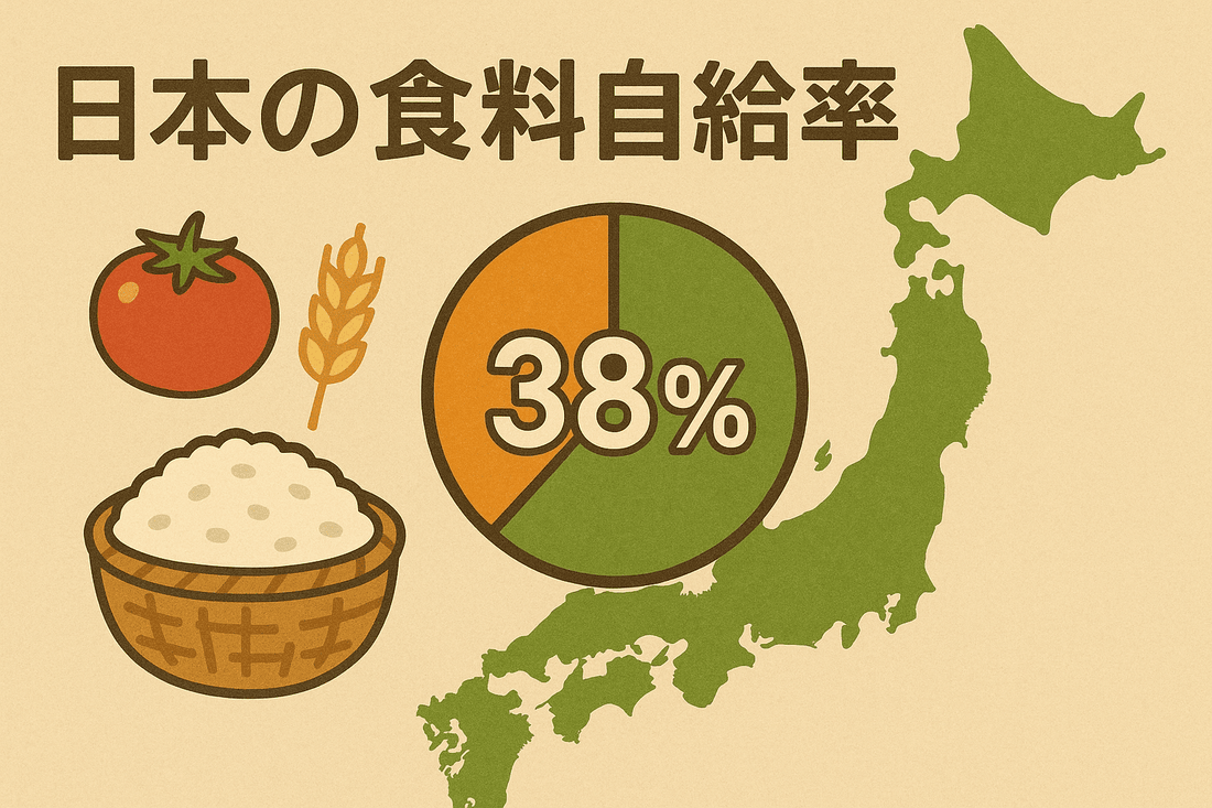 なぜ日本の食料自給率は38%？私たちの食の未来を左右する重大問題と解決策