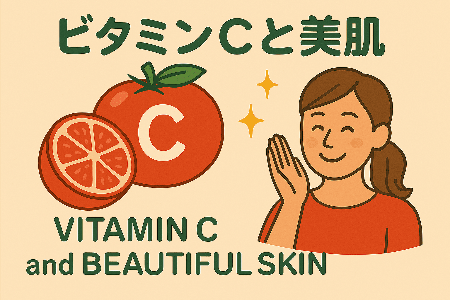 ビタミンCと美肌の秘訣：輝く肌を手に入れるためのガイド