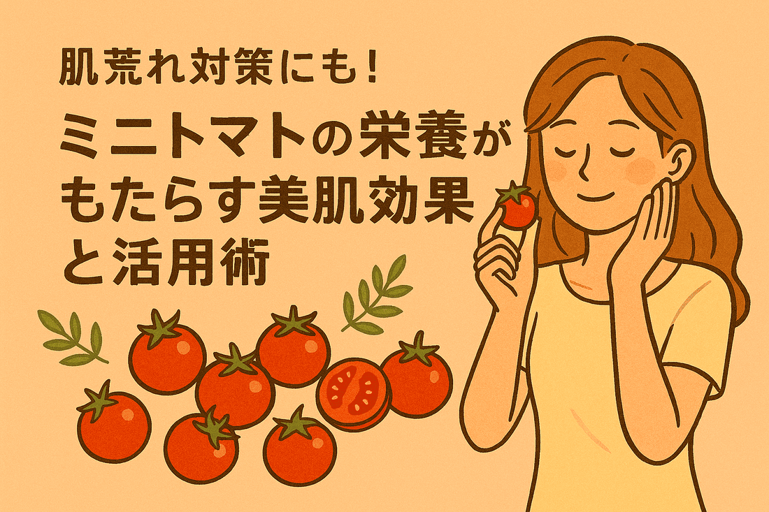 トマトの栄養と効能を完全ガイド｜美肌や健康に効果的な食べ方・レシピも紹介