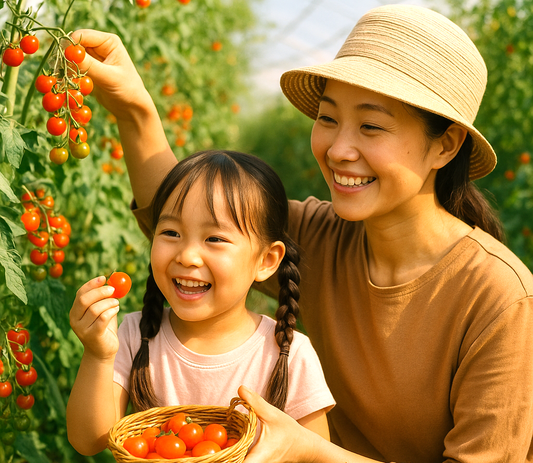 【ミニトマト狩り体験チケット（大人）】